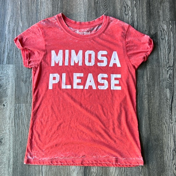 Recycled Karma Mimosa Please Tee - Picture 3 of 12